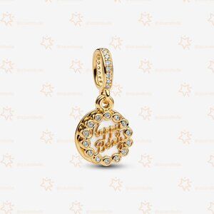 Pandora Happy Birthday Cake Dangle Charm